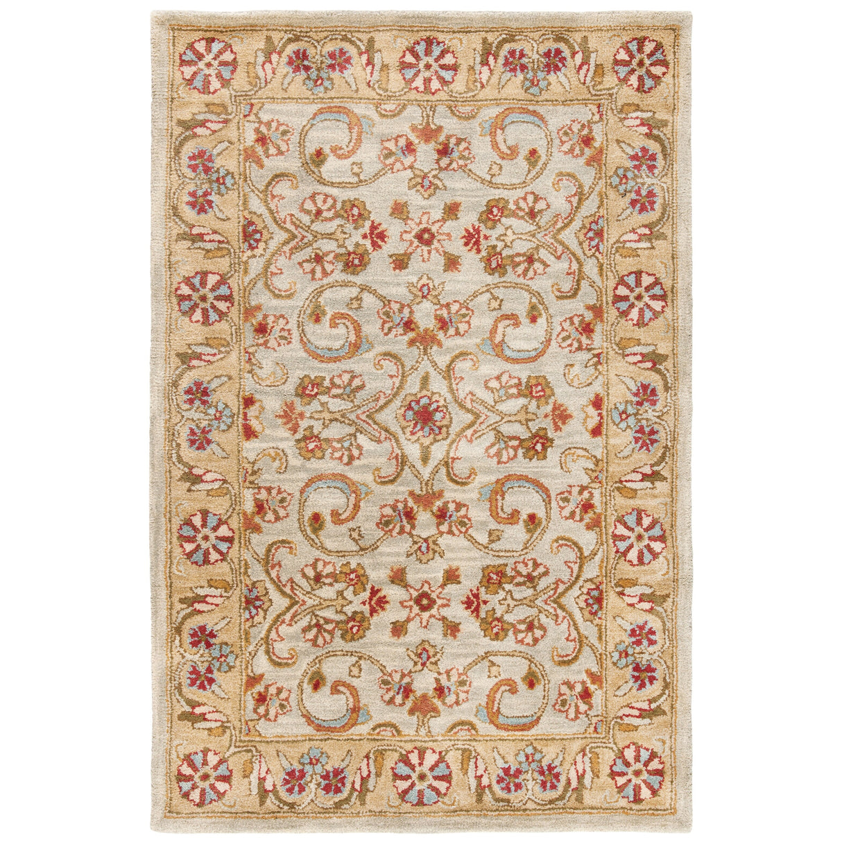 SAFAVIEH Handmade Classic Souheir Traditional Oriental Wool Rug