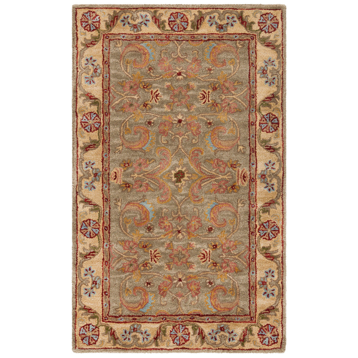 SAFAVIEH Handmade Classic Souheir Traditional Oriental Wool Rug