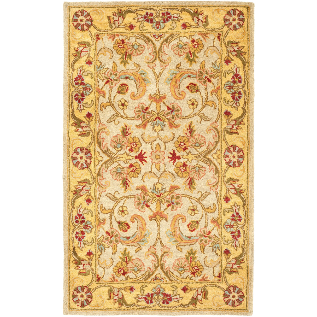 SAFAVIEH Handmade Classic Souheir Traditional Oriental Wool Rug