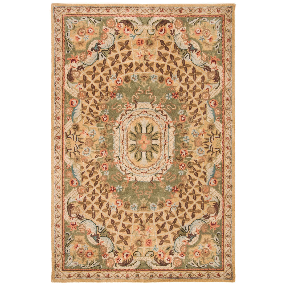 SAFAVIEH Handmade Classic Traiana Traditional Oriental Wool Rug