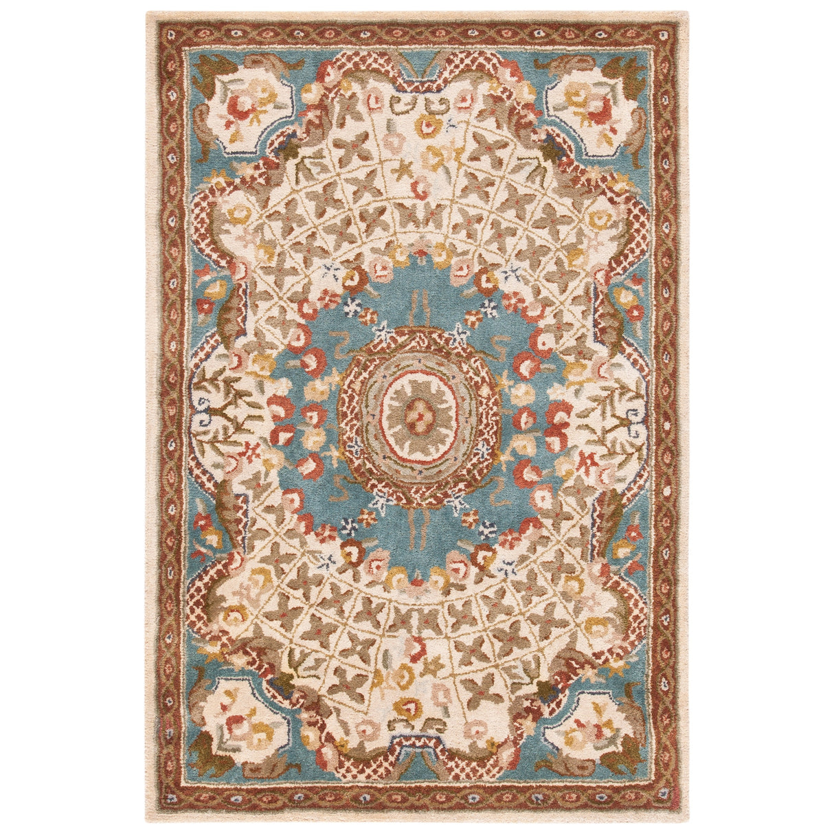 SAFAVIEH Handmade Classic Traiana Traditional Oriental Wool Rug