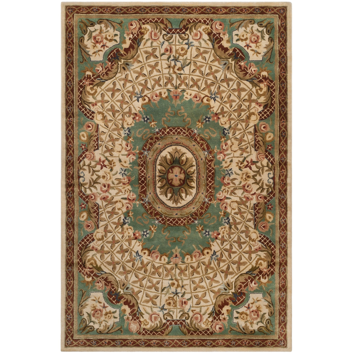 SAFAVIEH Handmade Classic Traiana Traditional Oriental Wool Rug