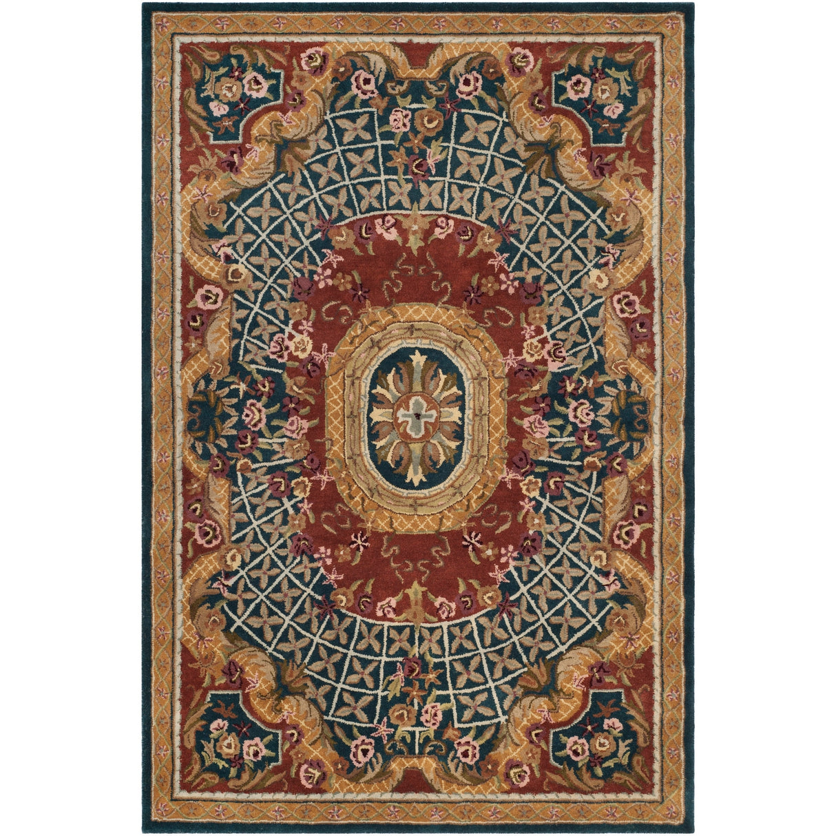 SAFAVIEH Handmade Classic Traiana Traditional Oriental Wool Rug