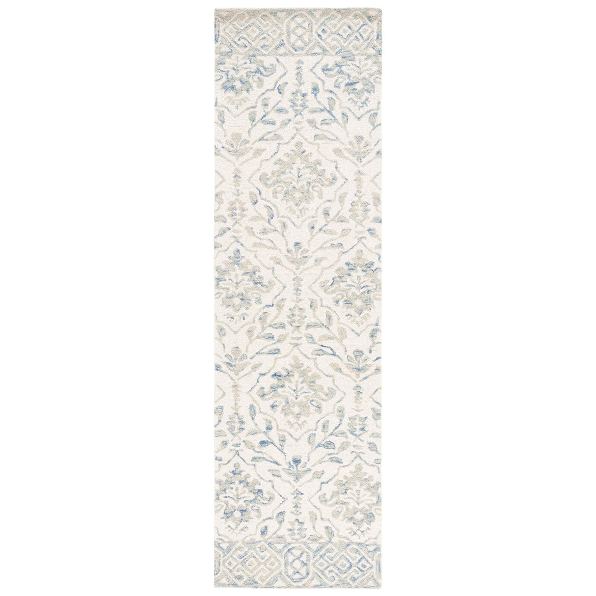 SAFAVIEH Handmade Dip Dye Elvedina Floral Wool Rug