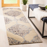 SAFAVIEH Handmade Dip Dye Emeteria Medallion Wool Rug