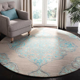 SAFAVIEH Handmade Dip Dye Emeteria Medallion Wool Rug