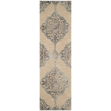 SAFAVIEH Handmade Dip Dye Emeteria Medallion Wool Rug