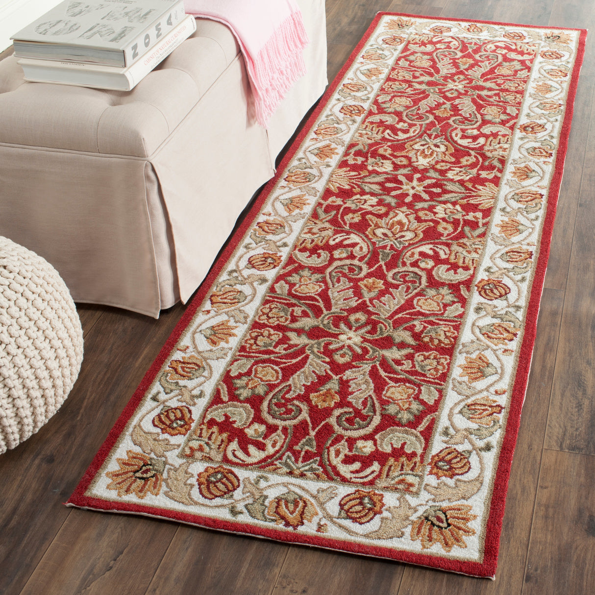 SAFAVIEH Handmade Easy Care Hiltraut Oriental Rug