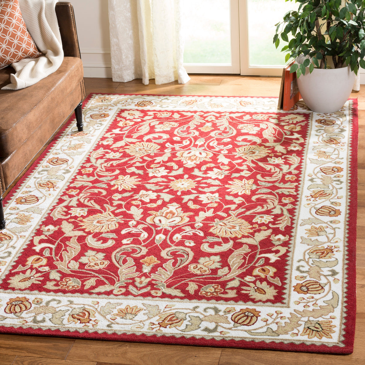 SAFAVIEH Handmade Easy Care Hiltraut Oriental Rug