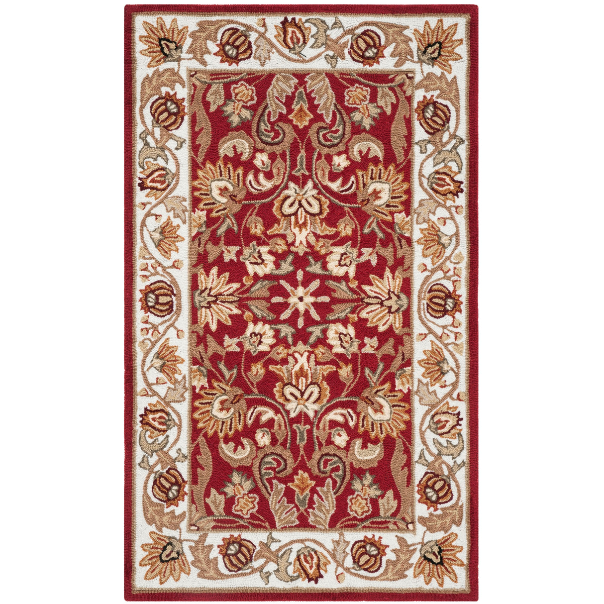 SAFAVIEH Handmade Easy Care Hiltraut Oriental Rug