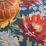 SAFAVIEH Handmade Easy Care Majram French Country Floral Rug