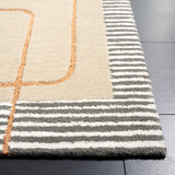 SAFAVIEH Handmade Ebony Kimi Contemporary Wool Rug