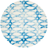 SAFAVIEH Handmade Eligija Wool Geometric Dip Dye Area Rug