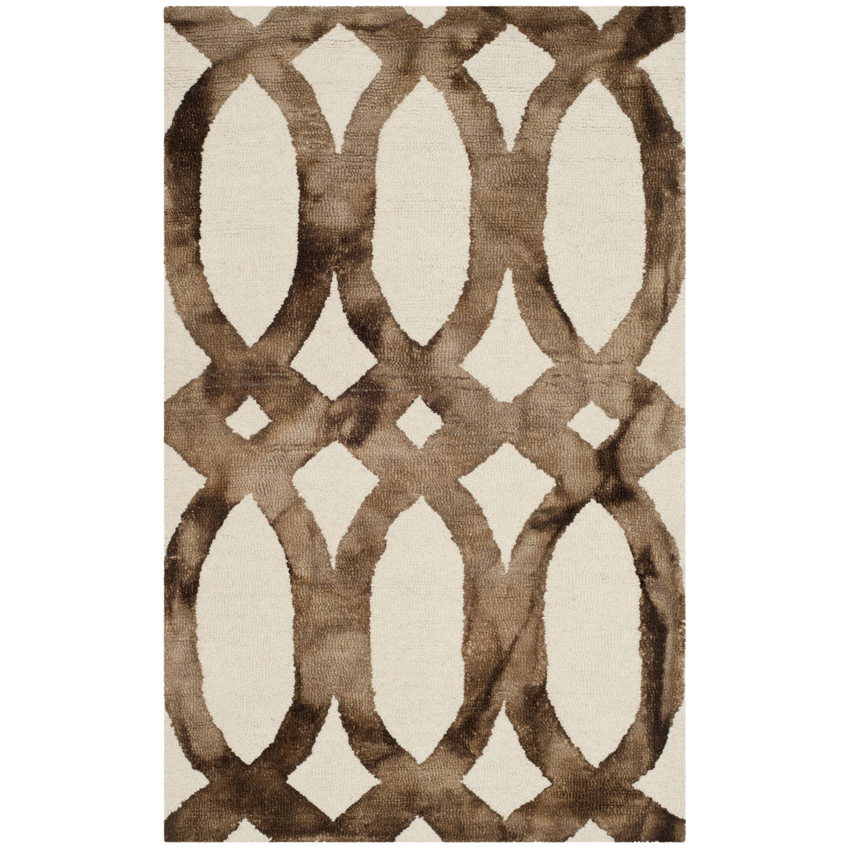 SAFAVIEH Handmade Eligija Wool Geometric Dip Dye Area Rug