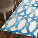 SAFAVIEH Handmade Eligija Wool Geometric Dip Dye Area Rug