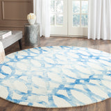 SAFAVIEH Handmade Eligija Wool Geometric Dip Dye Area Rug