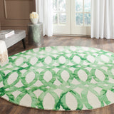 SAFAVIEH Handmade Eligija Wool Geometric Dip Dye Area Rug