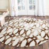 SAFAVIEH Handmade Eligija Wool Geometric Dip Dye Area Rug