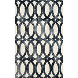 SAFAVIEH Handmade Eligija Wool Geometric Dip Dye Area Rug