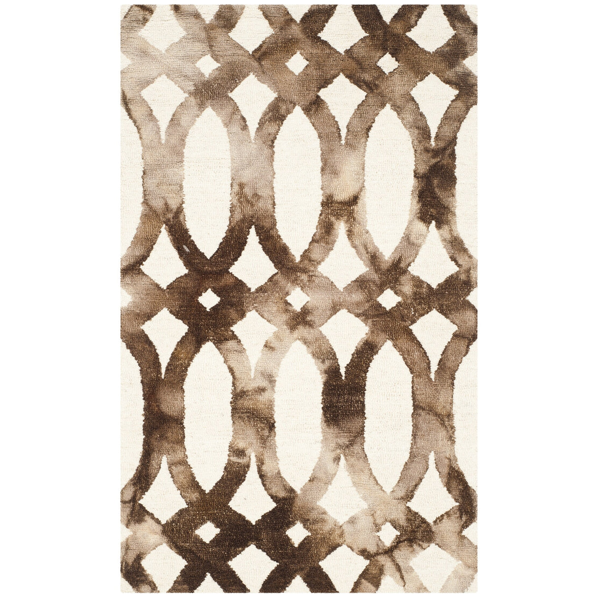 SAFAVIEH Handmade Eligija Wool Geometric Dip Dye Area Rug