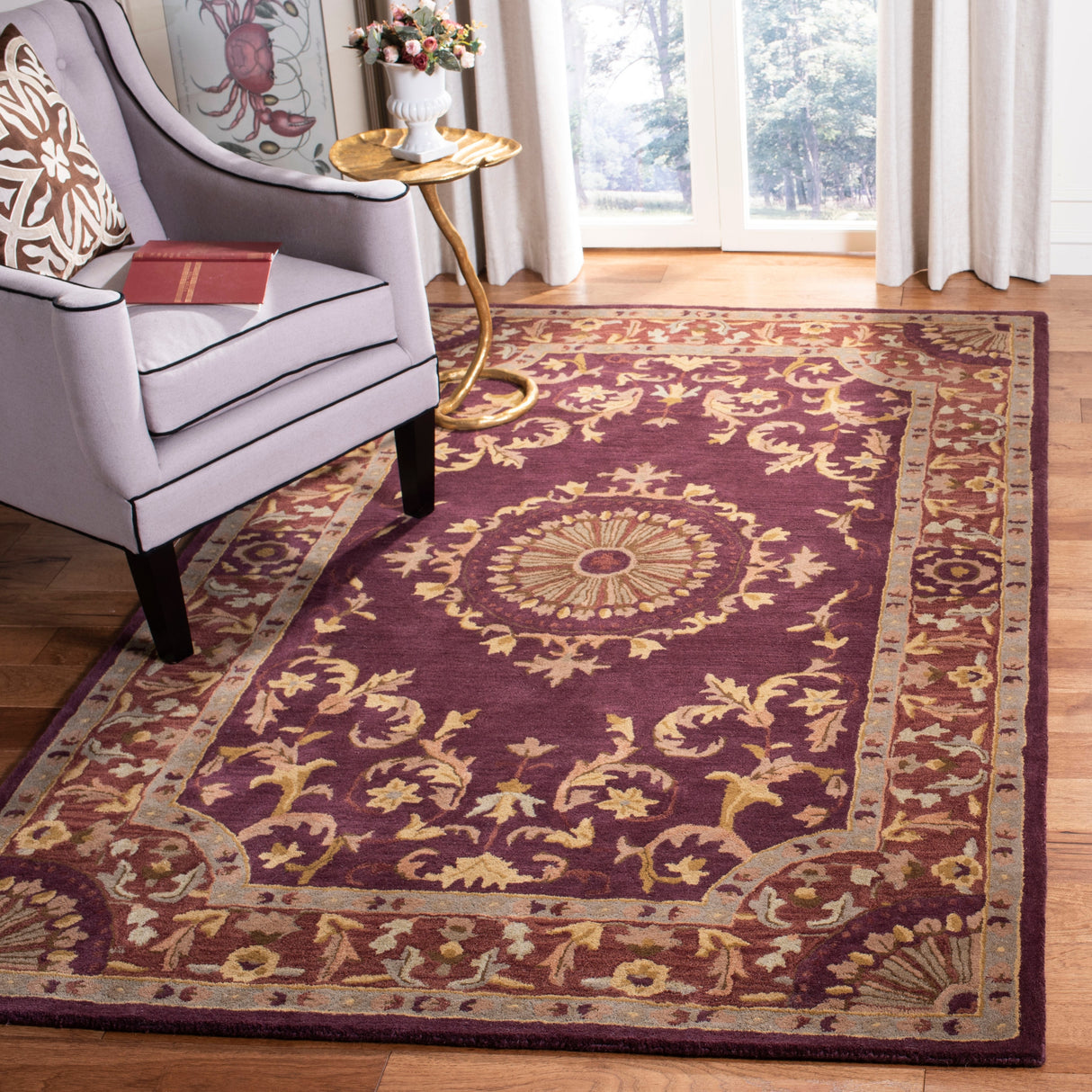 SAFAVIEH Handmade Empire Eftichia Traditional Oriental Wool Rug