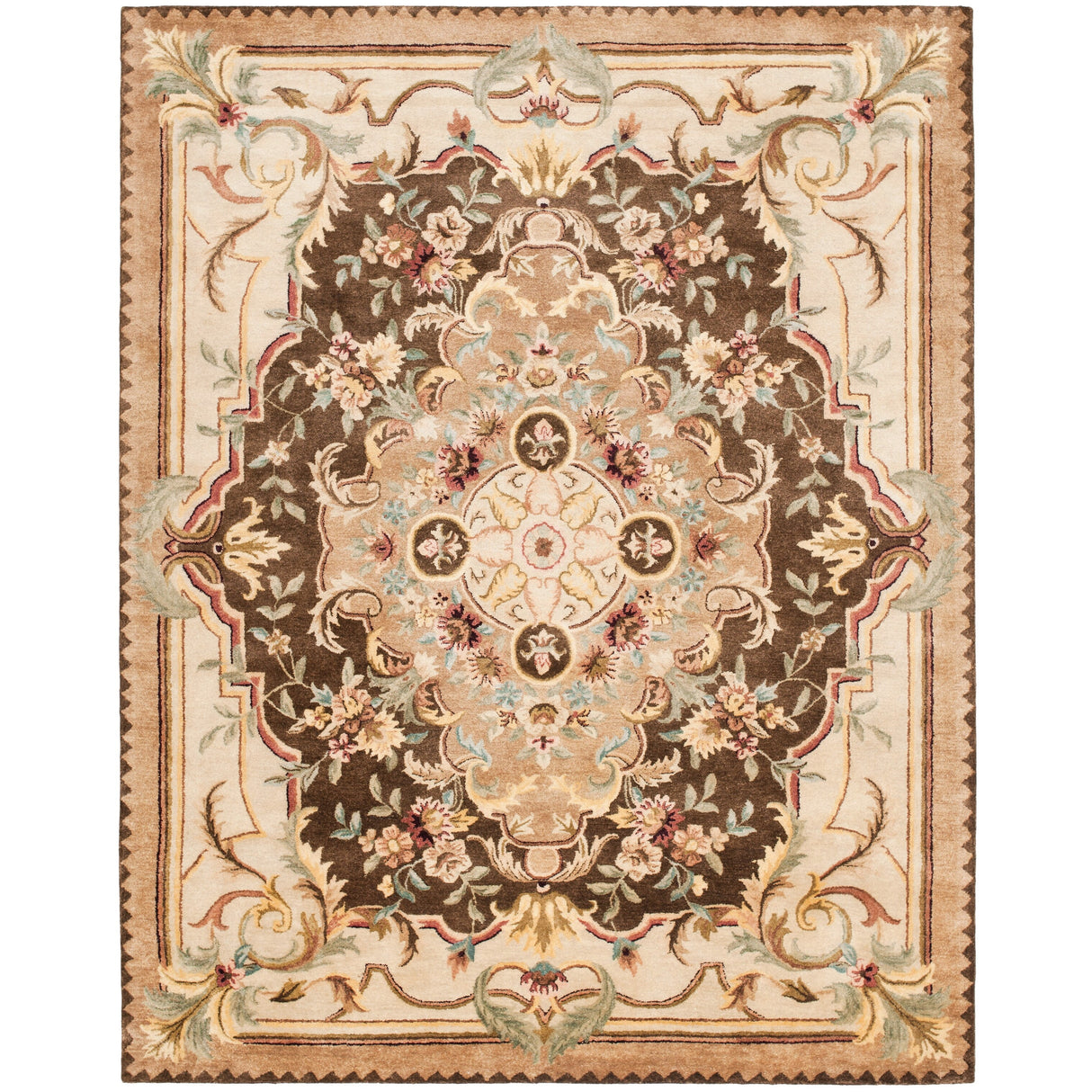 SAFAVIEH Handmade Empire Ffiona Traditional Oriental Wool Rug