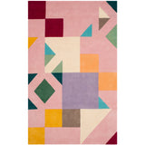 SAFAVIEH Handmade Fifth Avenue Anxhela Mid-Century Modern Wool Rug