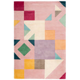 SAFAVIEH Handmade Fifth Avenue Anxhela Mid-Century Modern Wool Rug