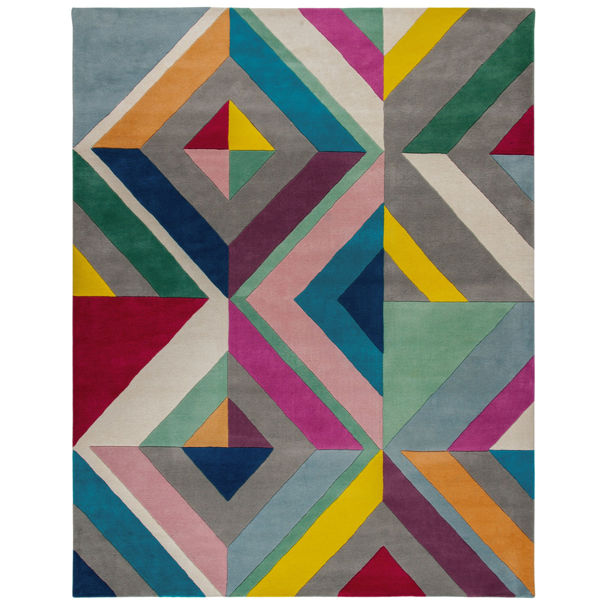 SAFAVIEH Handmade Fifth Avenue Hinrika Mid-Century Modern Wool Rug