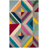 SAFAVIEH Handmade Fifth Avenue Hinrika Mid-Century Modern Wool Rug