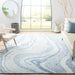 SAFAVIEH Handmade Fifth Avenue Klari Modern Abstract Wool Rug