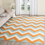 SAFAVIEH Handmade Flatweave Dhurries Alliette Modern Wool Rug