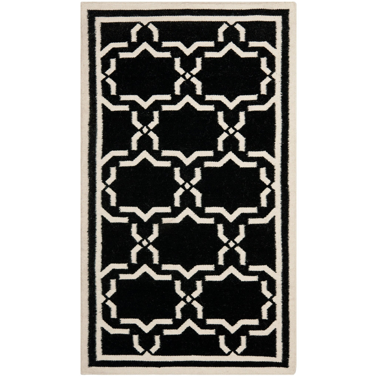 SAFAVIEH Handmade Flatweave Dhurries Everina Modern Moroccan Wool Rug