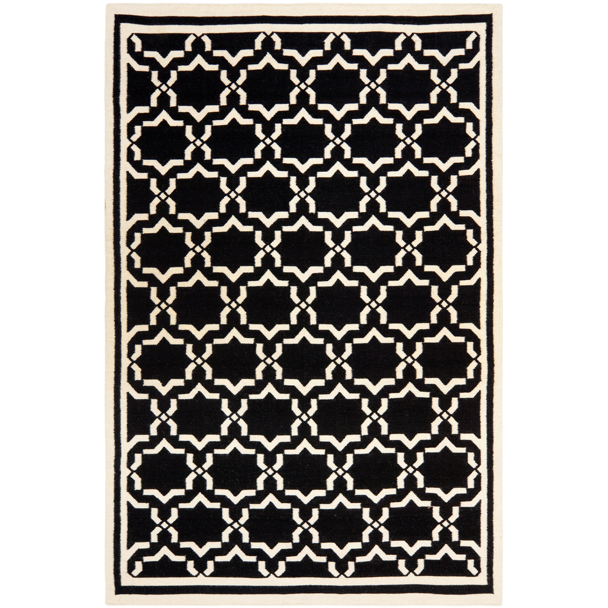 SAFAVIEH Handmade Flatweave Dhurries Everina Modern Moroccan Wool Rug