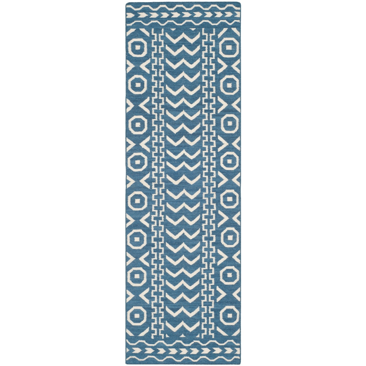 SAFAVIEH Handmade Flatweave Dhurries Krustina Modern Wool Rug