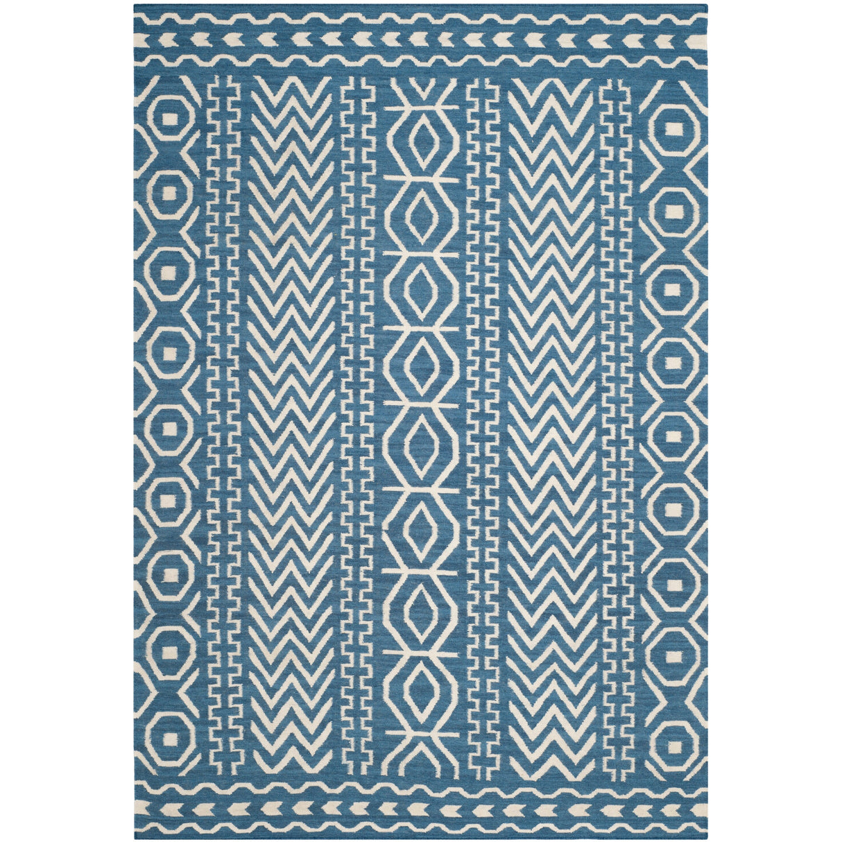 SAFAVIEH Handmade Flatweave Dhurries Krustina Modern Wool Rug