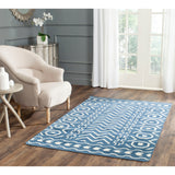 SAFAVIEH Handmade Flatweave Dhurries Krustina Modern Wool Rug