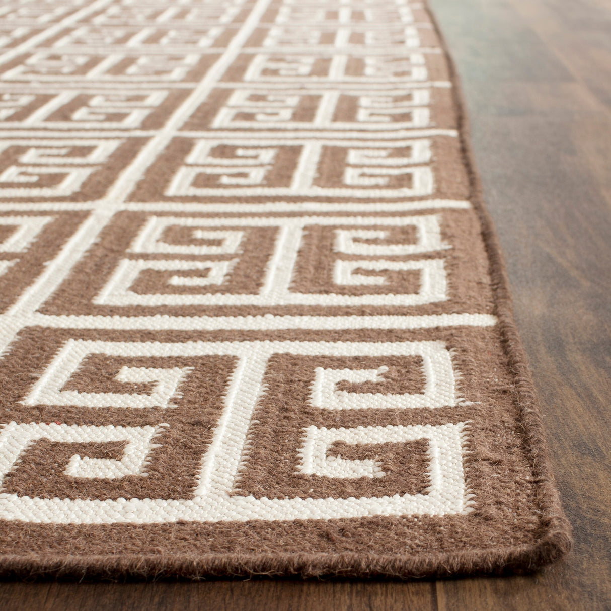 SAFAVIEH Handmade Flatweave Dhurries Oliga Modern Wool Rug