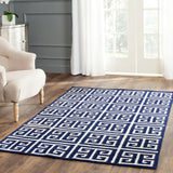 SAFAVIEH Handmade Flatweave Dhurries Oliga Modern Wool Rug