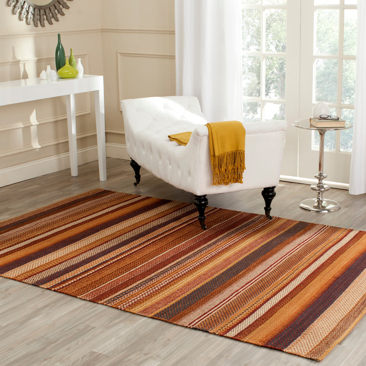 SAFAVIEH Handmade Flatweave Kilim Pena Wool Rug