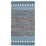 SAFAVIEH Handmade Flatweave Montauk Bylgja Casual Cotton Rug