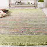 SAFAVIEH Handmade Flatweave Montauk Bylgja Casual Cotton Rug