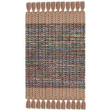 SAFAVIEH Handmade Flatweave Montauk Bylgja Casual Cotton Rug