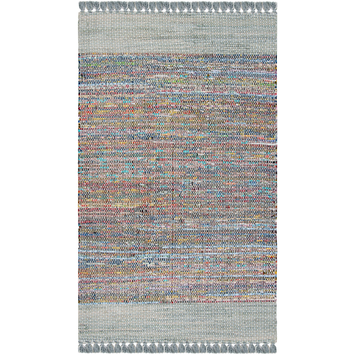 SAFAVIEH Handmade Flatweave Montauk Bylgja Casual Cotton Rug