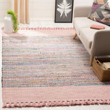 SAFAVIEH Handmade Flatweave Montauk Bylgja Casual Cotton Rug