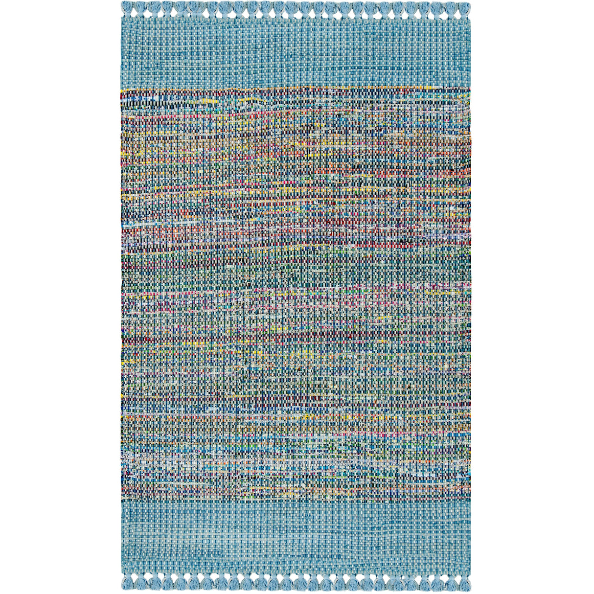 SAFAVIEH Handmade Flatweave Montauk Bylgja Casual Cotton Rug