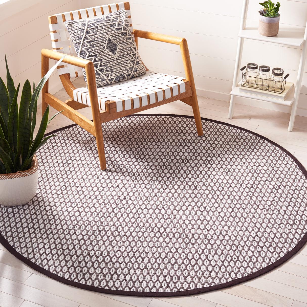 SAFAVIEH Handmade Flatweave Montauk Cassidy Casual Cotton Rug