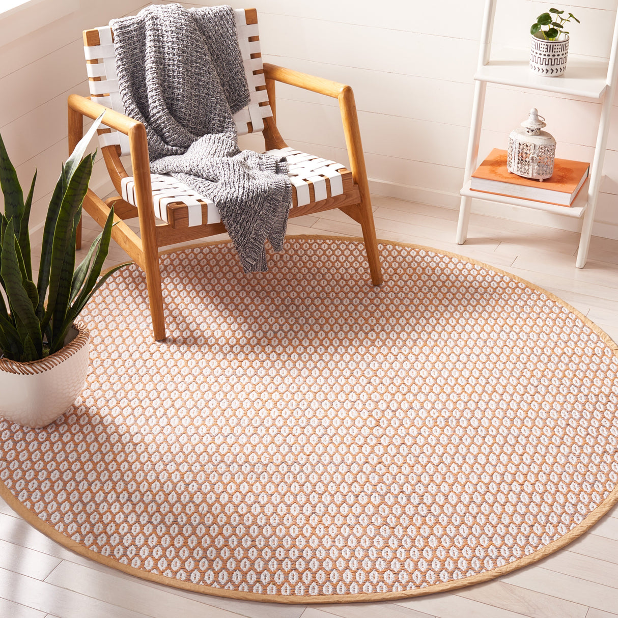 SAFAVIEH Handmade Flatweave Montauk Cassidy Casual Cotton Rug