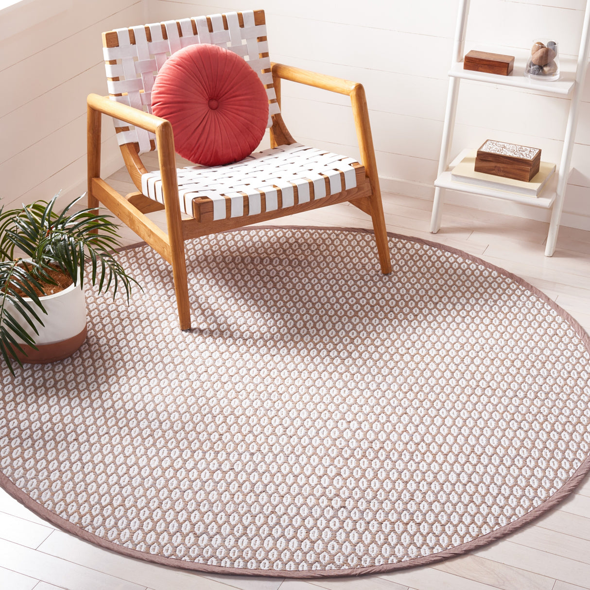 SAFAVIEH Handmade Flatweave Montauk Cassidy Casual Cotton Rug