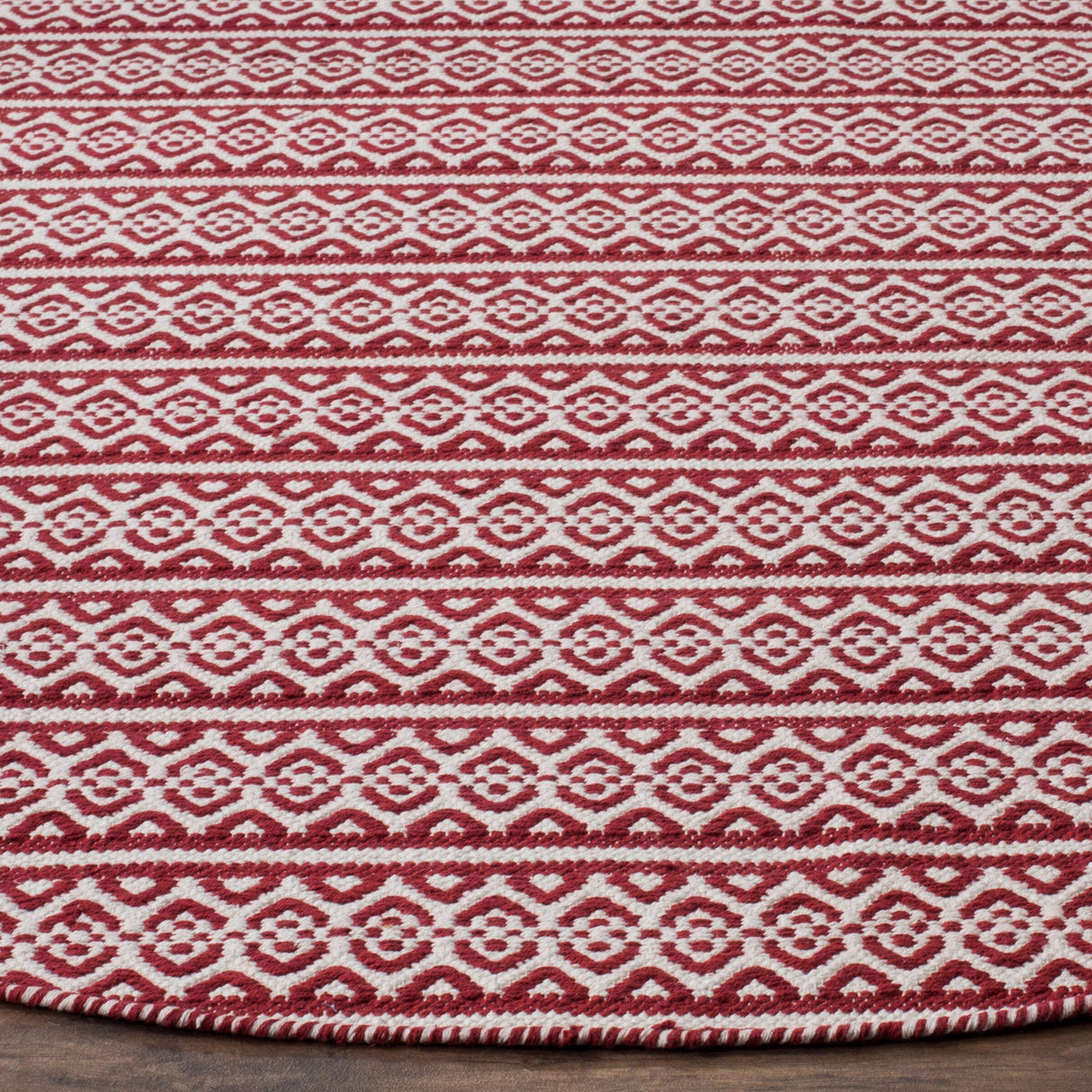 SAFAVIEH Handmade Flatweave Montauk Clayton Casual Cotton Rug